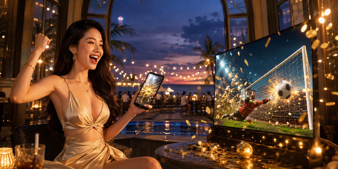 Cảnh người dùng thưởng thức casino và tải ứng dụng n4000 trên điện thoại tại Phú Quốc